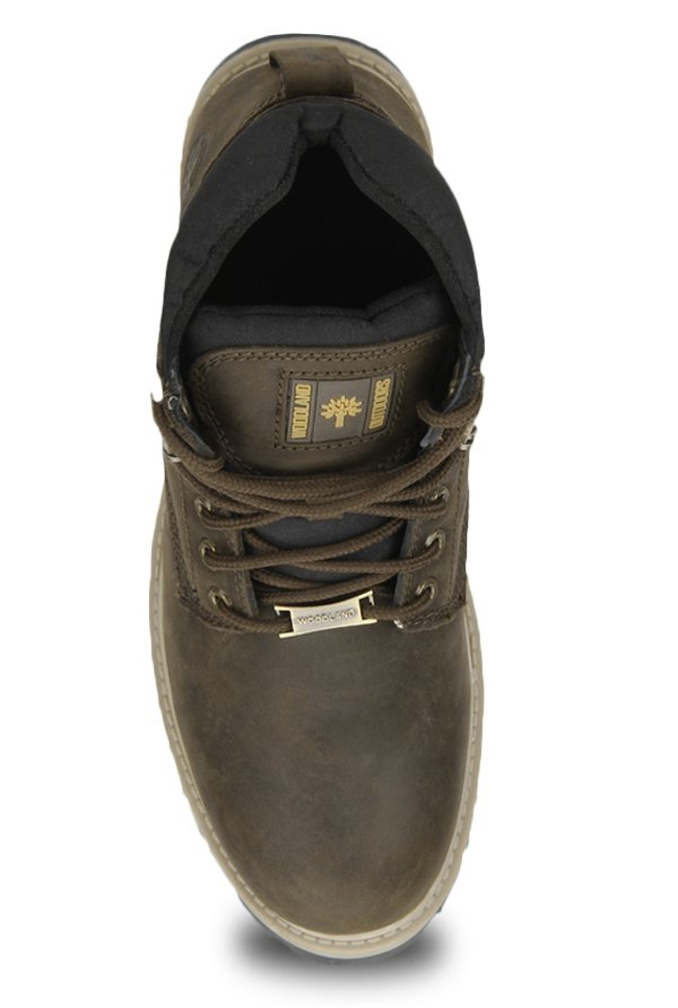 Buy Woodland Olive Derby Boots for Men 