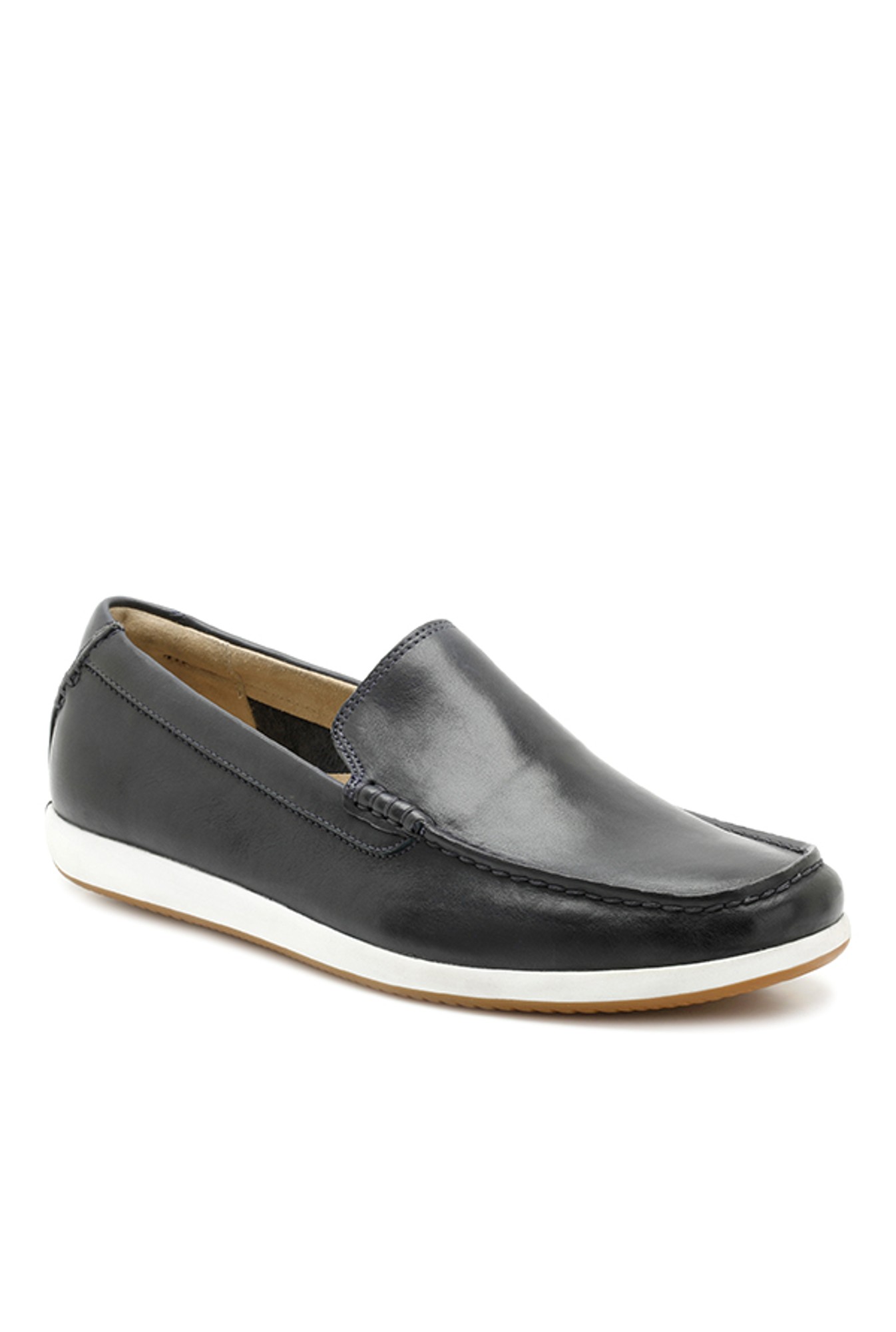 Clarks Newton Drive Navy Loafers from 