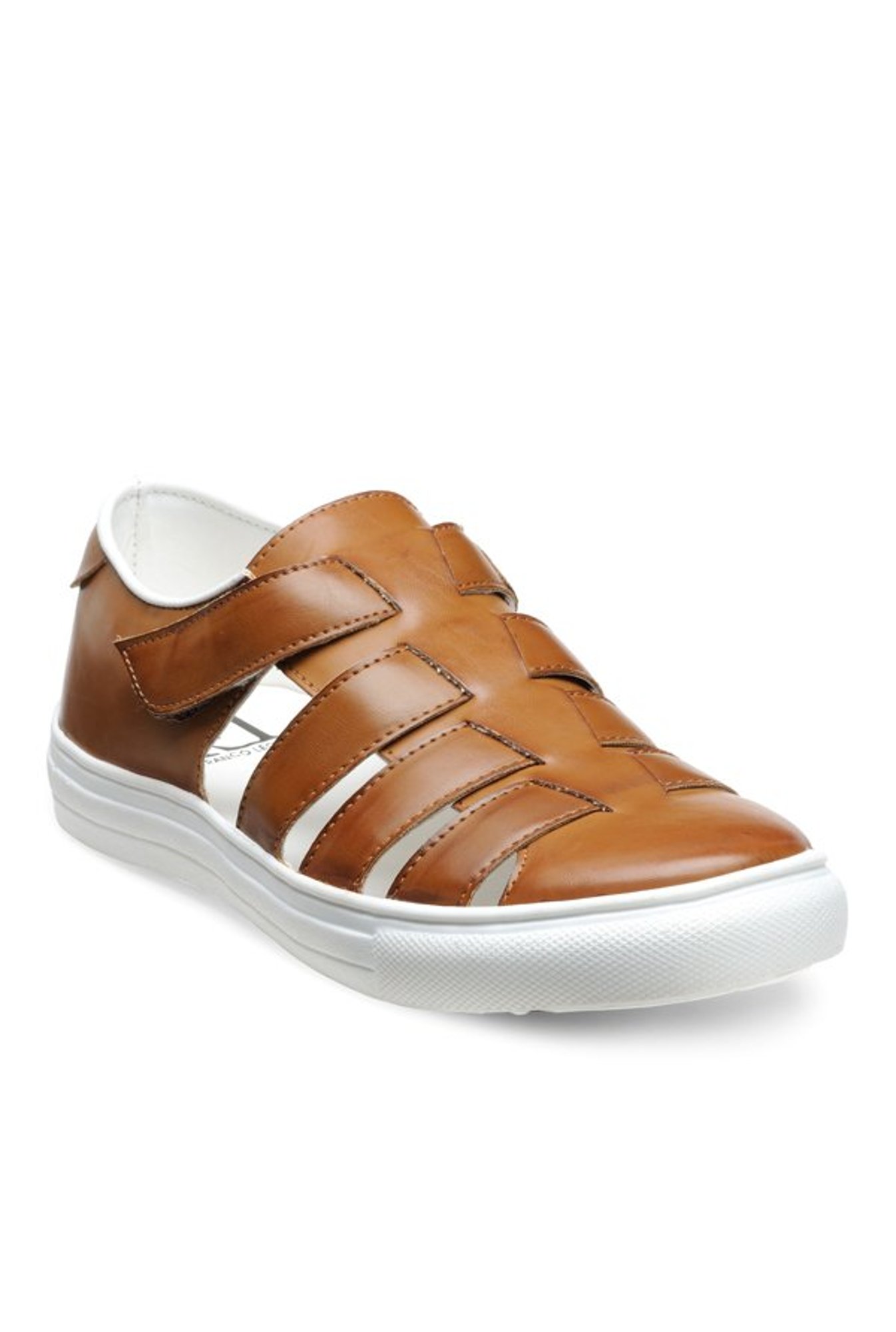 Franco Leone Tan Men's Sandals : Amazon.in: Fashion