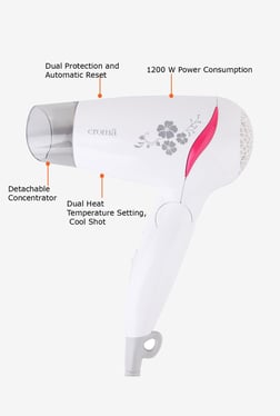 croma hair dryer