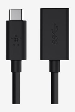 Belkin USB C to USB A Adapter Black Belkin Electronics TATA CLIQ