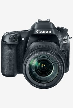 Canon EOS 80D Kit II (EF-S18-135mm IS USM Lens) DSLR Camera with 16GB Card (Black)