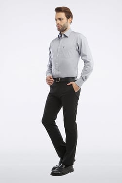Allen Solly Grey Solid Casual Shirt Image
