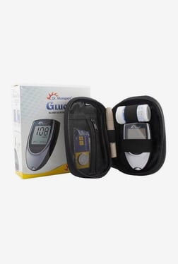 Dr Morepen BG03-100 Glucometer With 100 Strips (Silver)