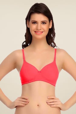 Clovia Coral Padded T Shirt Bra With Detachable Straps - Mp000000000360612