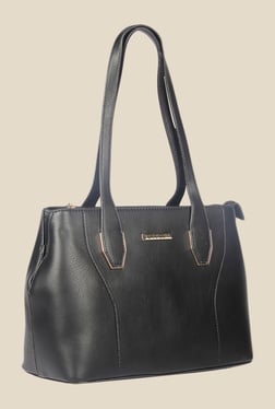 Esbeda Black Synthetic Textured Shoulder Bag - Mp000000000622155