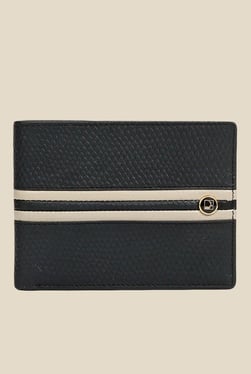 Da Milano Black Textured Leather Wallet - Mp000000000689798
