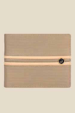 Da Milano Beige Textured Leather Wallet - Mp000000000690126