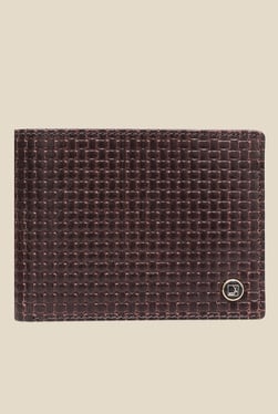 Da Milano Brown Textured Leather Wallet - Mp000000000697007