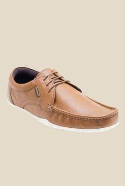 Red Tape Tan Derby Shoes