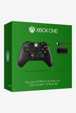 Microware Wireless Controller + Play And Charge Kit (Black)