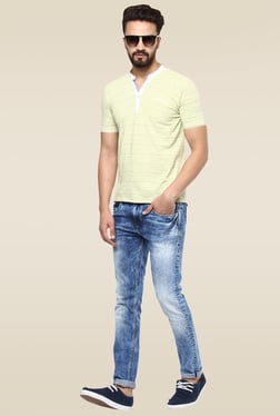 Mufti Dark Blue Narrow Fit Jeans Image