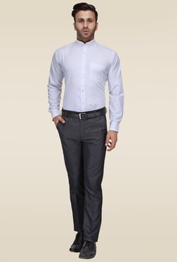 Hancock White Slim Fit Shirt Image