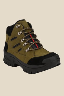 Afrojack Himalaya Powerhouse Olive Outdoor Shoes
