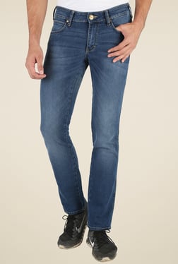 Blue Low Rise Jeans Image