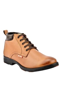 Lee Cooper Tan Derby Boots