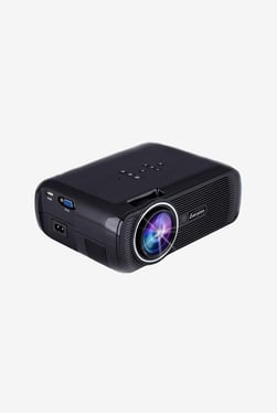 Everycom X7 1800 Lumens LED Portable Projector (Black)