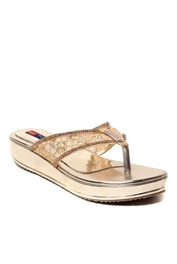Lishabee by MSC Golden Thong Sandals