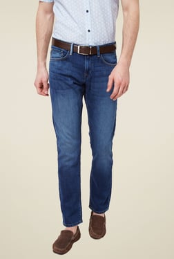 Allen Solly Blue Slim Fit Jeans Image
