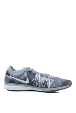 Nike Dual Fusion Grey & White Running Shoes