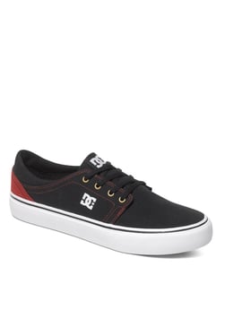 DC Trase TX Black Sneakers