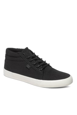 DC Council Mid TX Black Sneakers