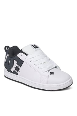 DC Court Graffik S White & Dark Grey Sneakers