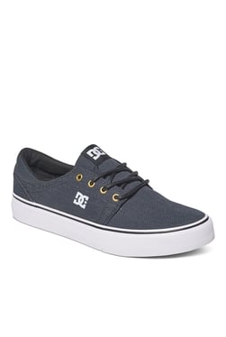 DC Trase TX SE Black & Grey Sneakers