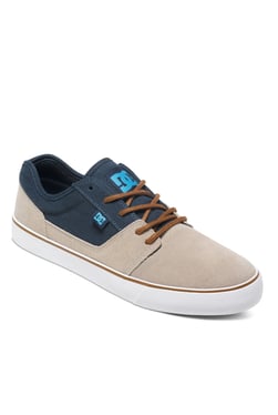 DC Tonik Beige & Navy Sneakers