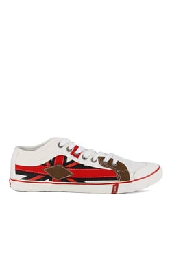 lee cooper white canvas shoes