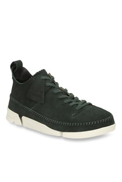 Clarks Trigenic Flex Dark Green Sneakers