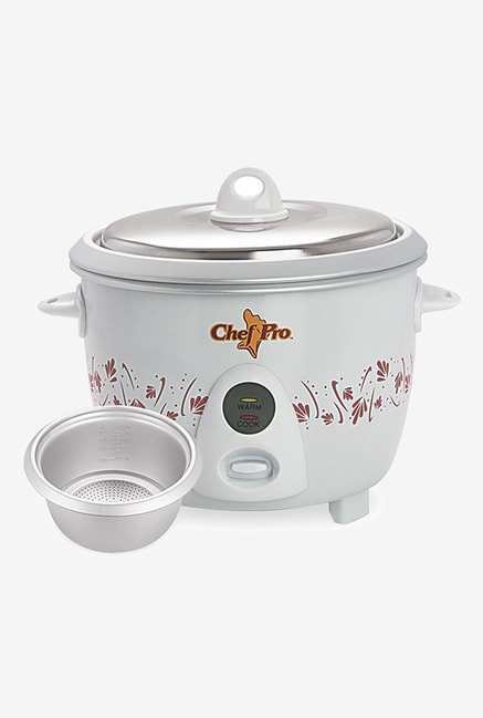 Chef Pro CPR905 1L Automatic Shut-Off Rice Cooker (White)