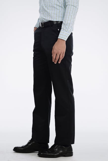 Buy Black Trousers  Pants for Women by WUXI Online  Ajiocom