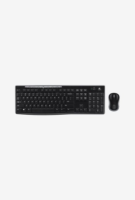 Logitech MK270R Wireless Gaming Keyboard and Mouse (Black)