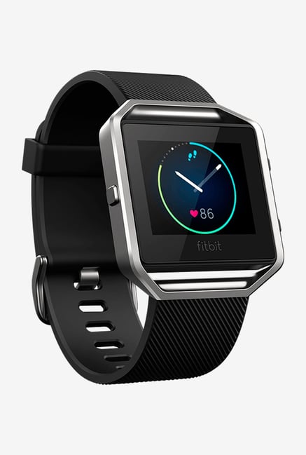 Fitbit Blaze Smart Fitness Watch, Small (Black/Silver)