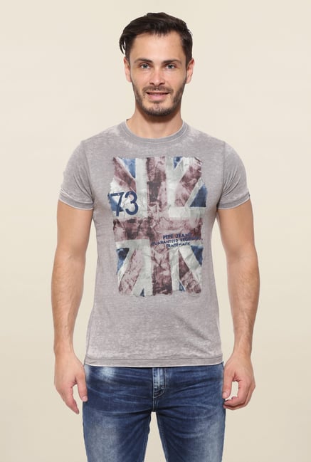 pepe-jeans-grey-printed-t-shirt