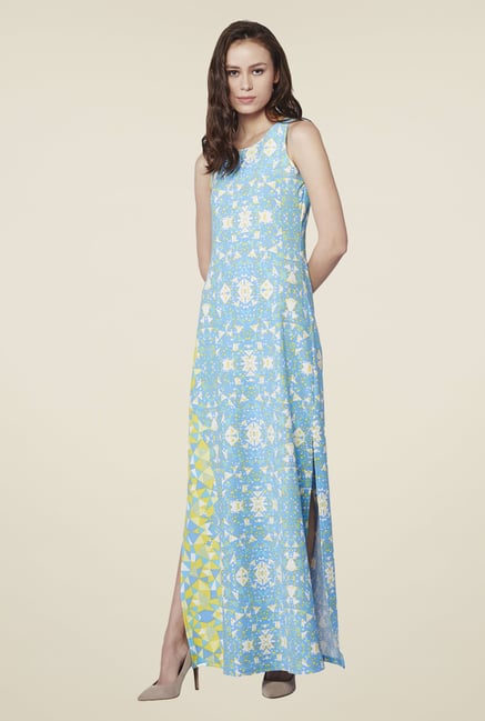 maxi dresses tata cliq