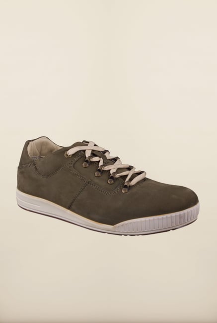 woodland olive green casual shoes