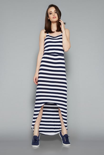 Nuon Navy Tulip Dress