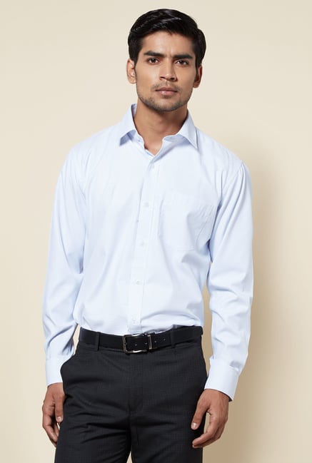 Buy Zudio White Regular Fit Checks Shirt Online at best price at TATACLiQ