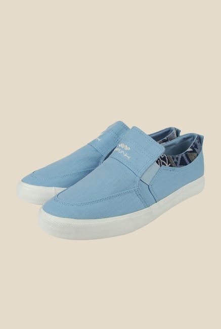 light blue plimsolls