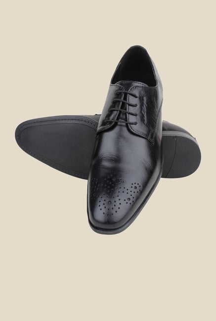 red tape derby shoes black