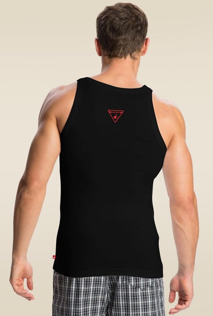 Jockey black vest on sale mens