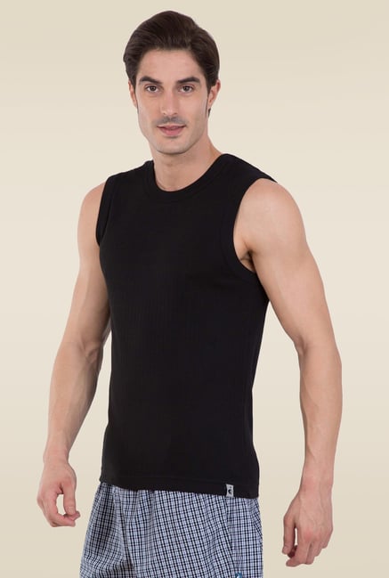 Buy Jockey Black Muscle Tee 9930 for Men Online Tata CLiQ