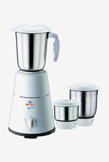 bajaj pluto 500 watt 3 jar mixer grinder