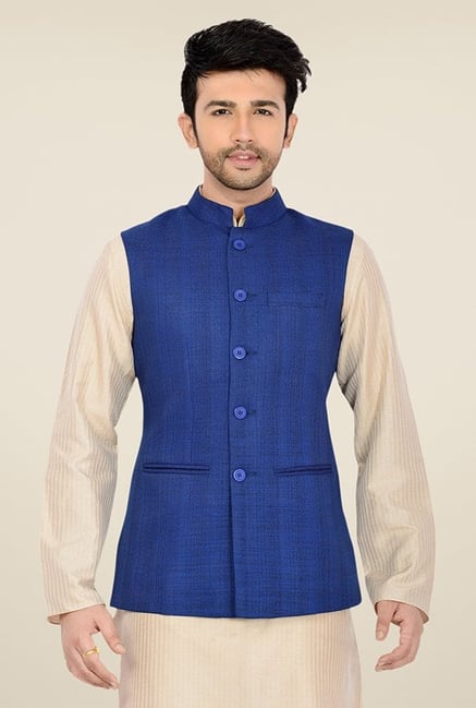 Manyavar waistcoat hotsell