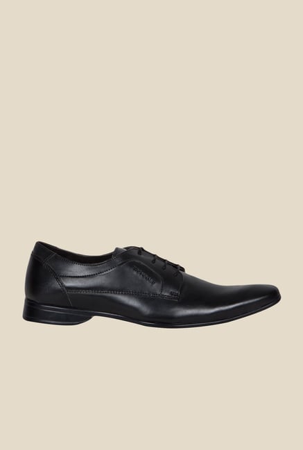 Buy Provogue Black Derby Shoes For Men 