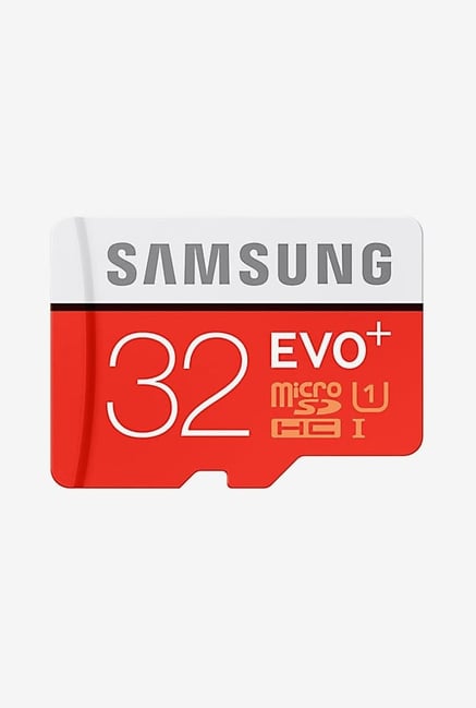 Buy Samsung Evo Plus 32GB Class 10 MicroSDHC Memory Card (Red