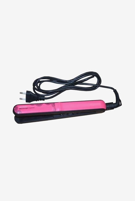 Nova N.H.S-5 Hair Straightener (Pink & Black)