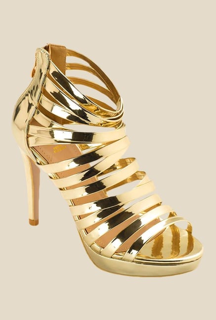 tresmode golden heels